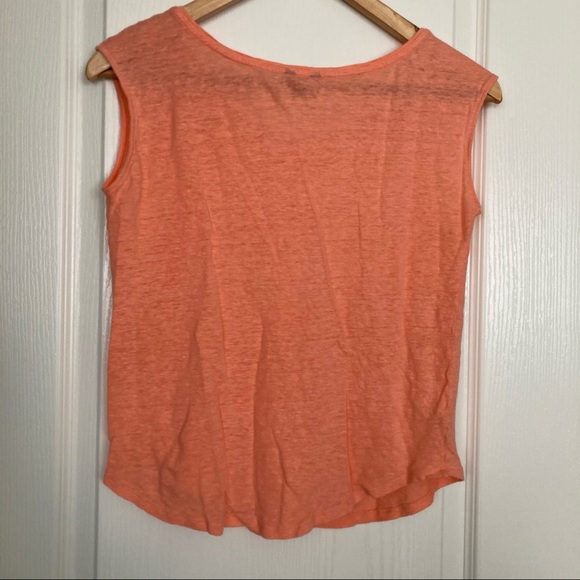 ANN TAYLOR Linen Tank Top - Picture 2 of 4